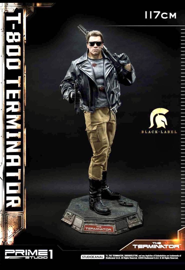 ターミネーターT800 PRIME1スタジオ 1/2巨大スターチュー