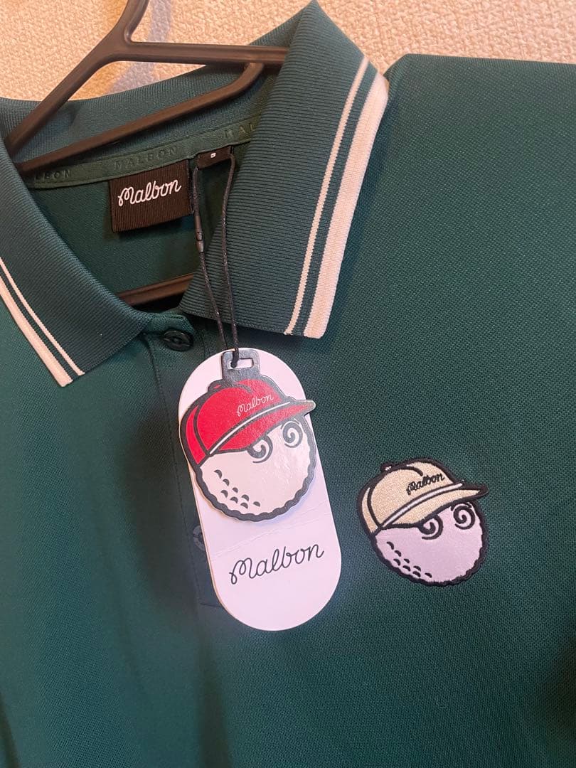 Malbon レディース ゴルフウェア 長袖ポロシャツ
