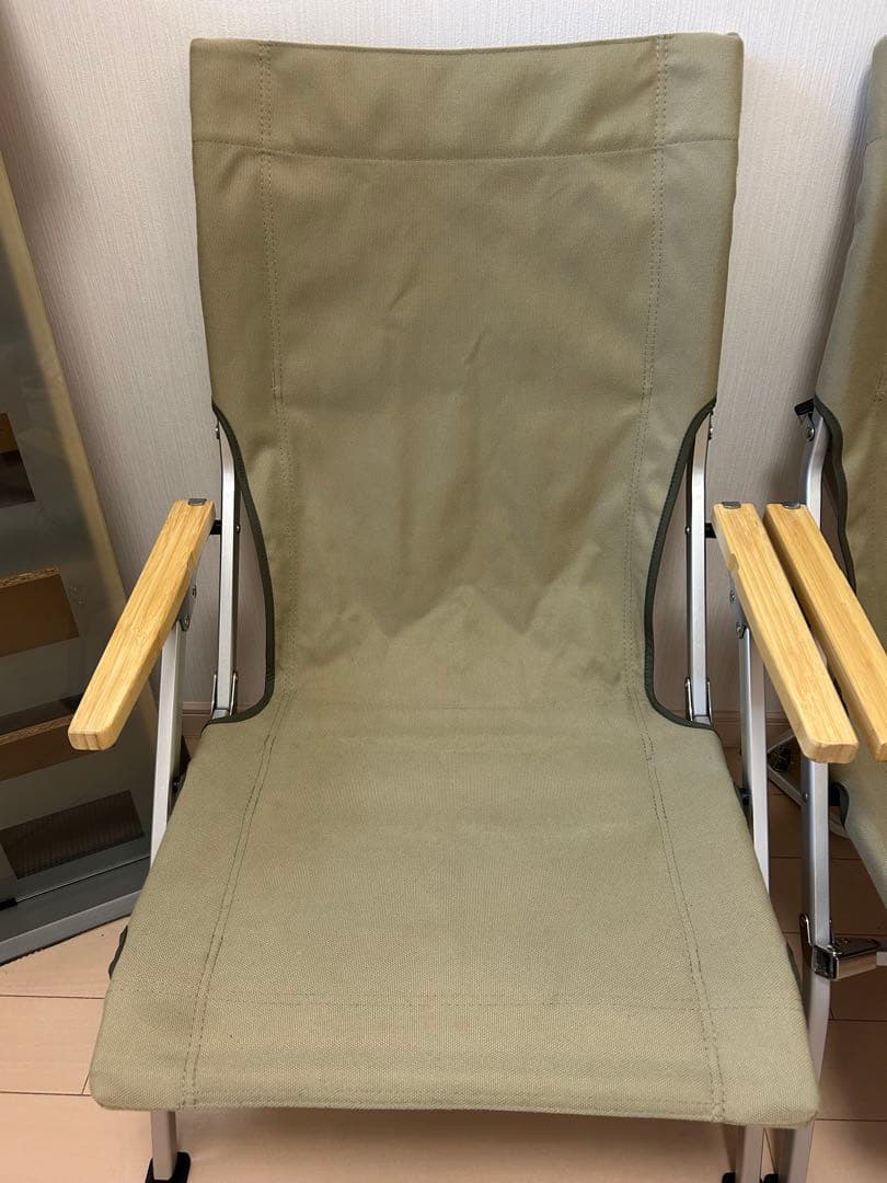 スノーピーク　ローチェア30 カーキ（2脚セット）