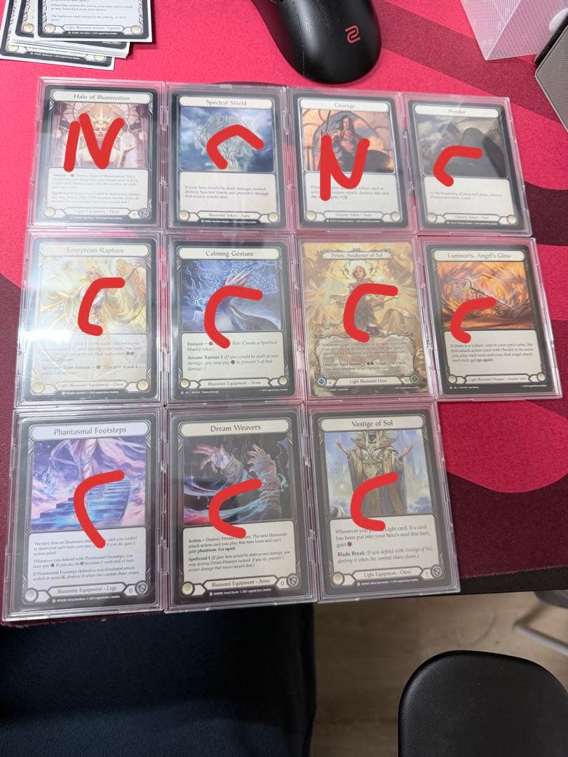 fab prism ハーフパラ　構築済みデッキ　合計80枚　全部英語