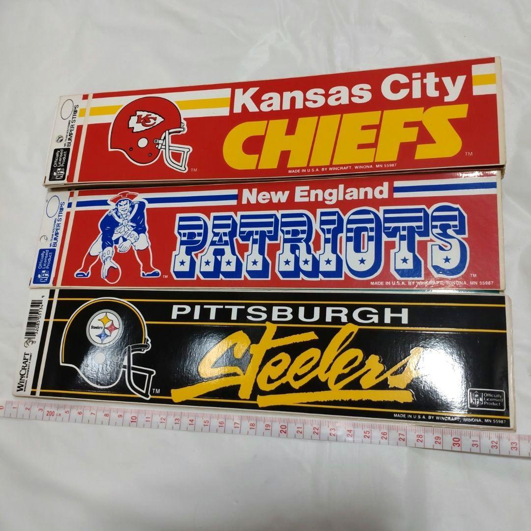 NFL アメリカンフットボール ステッカー アメフト チーム ヴィンテージ