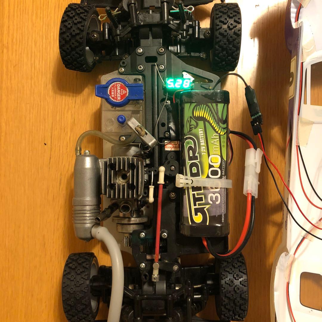 タミヤ　TG-10 エンジン＋電動　ハイブリッド