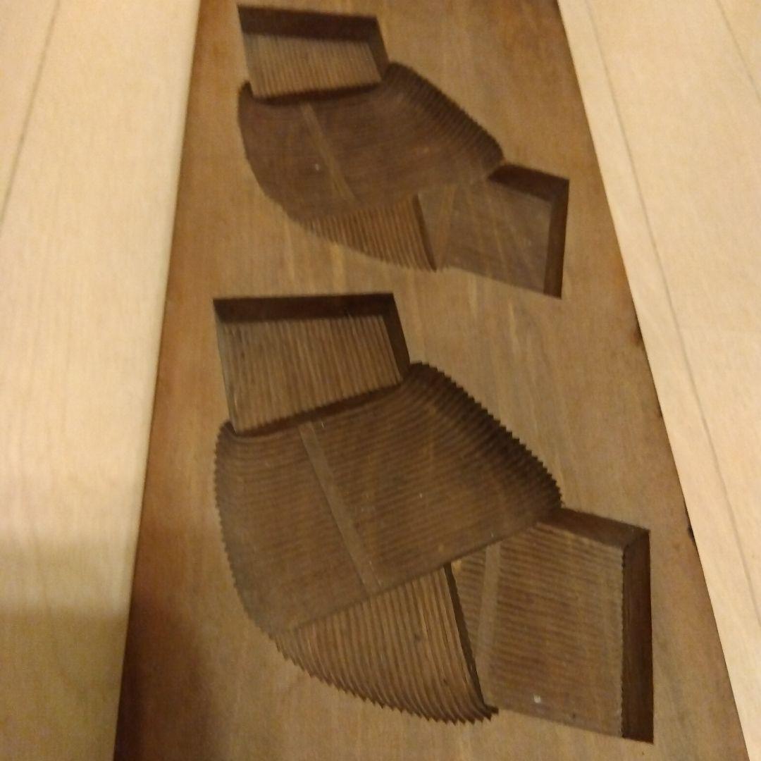 木型　富士山　鯛　落雁　レトロ　インテリア　古道具　蒲鉾　大型　縁起　麩　和菓子