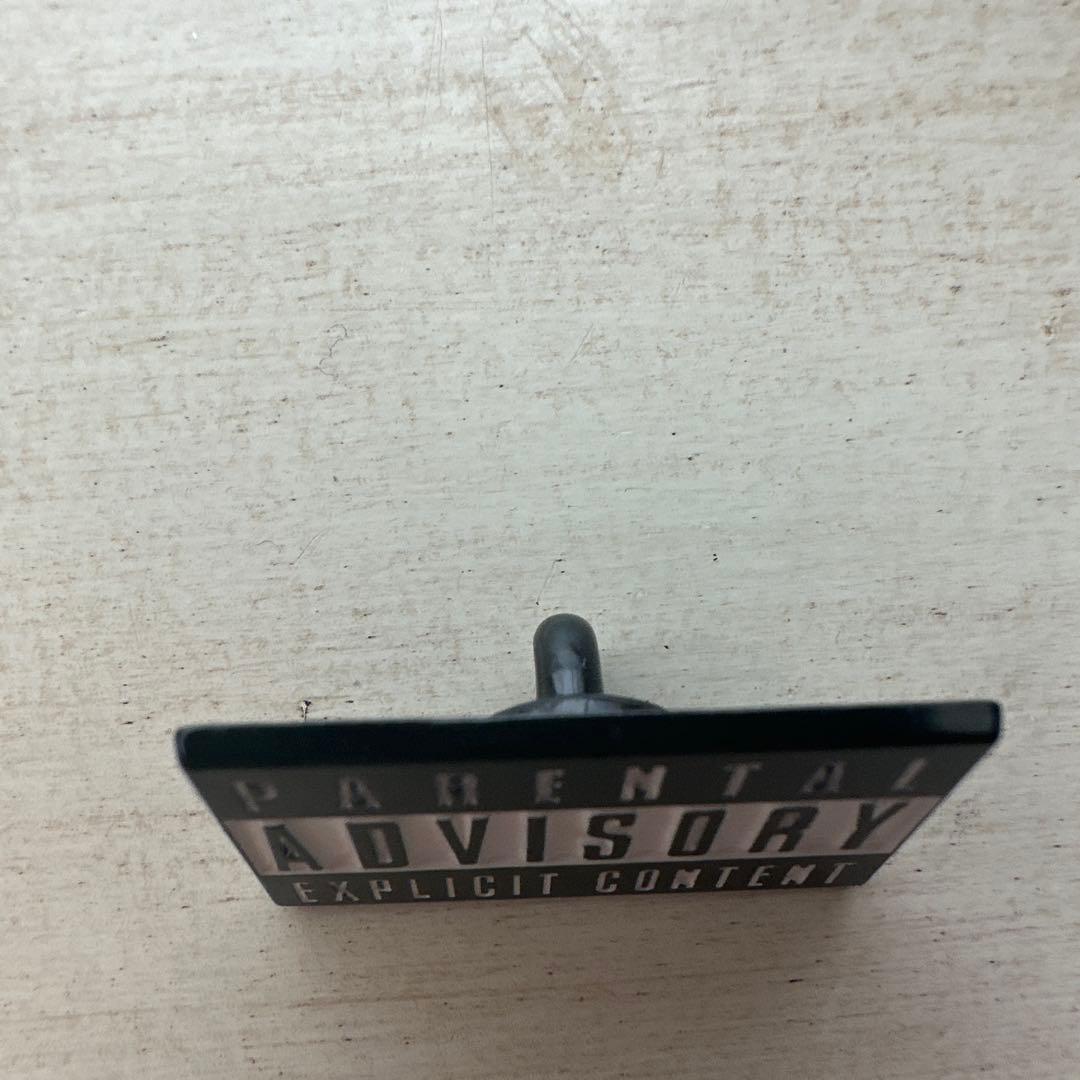 PARENTAL ADVISORY ピンバッジ アドバイザリー20個