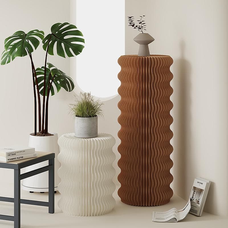 ディスプレイスタンド直径52cm高さ118㎝展示台 陳列台組立不要展示会イベント