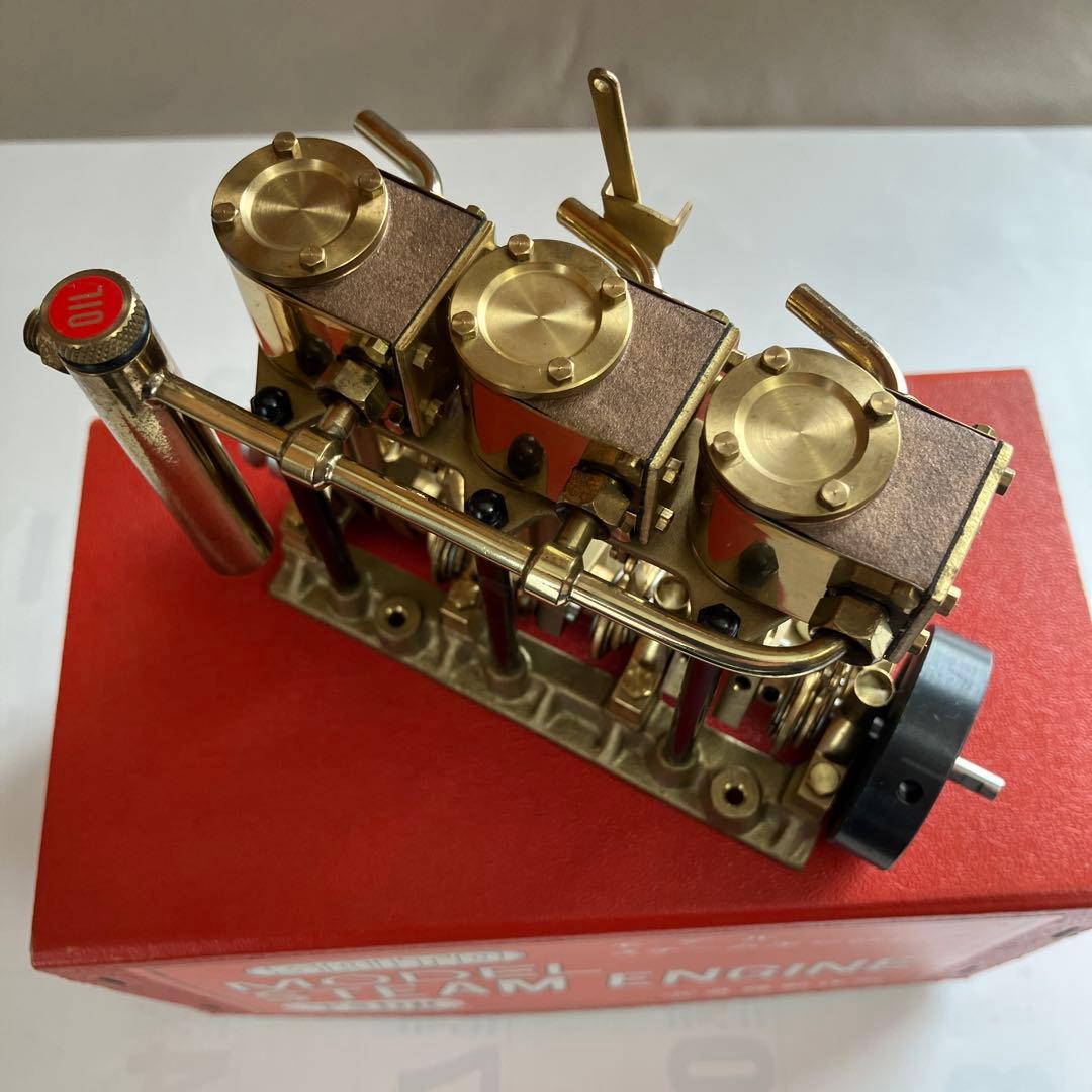 SAITO モデル スチーム エンジン T3DR & ボイラーB3