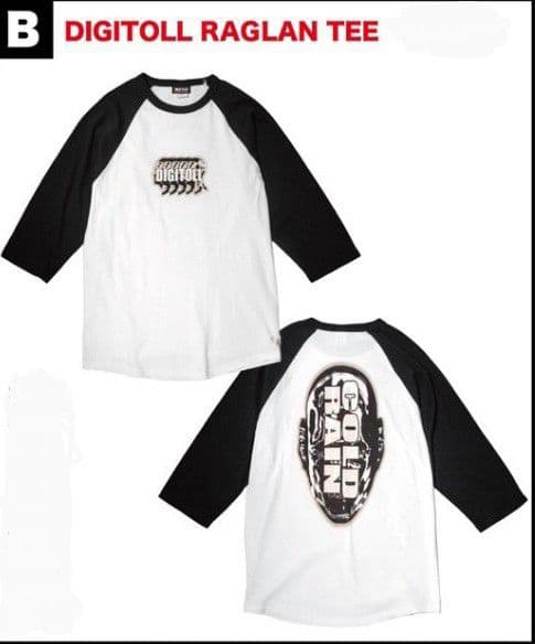 coldrain DIGITOLL ラグランTシャツ XL コルレ