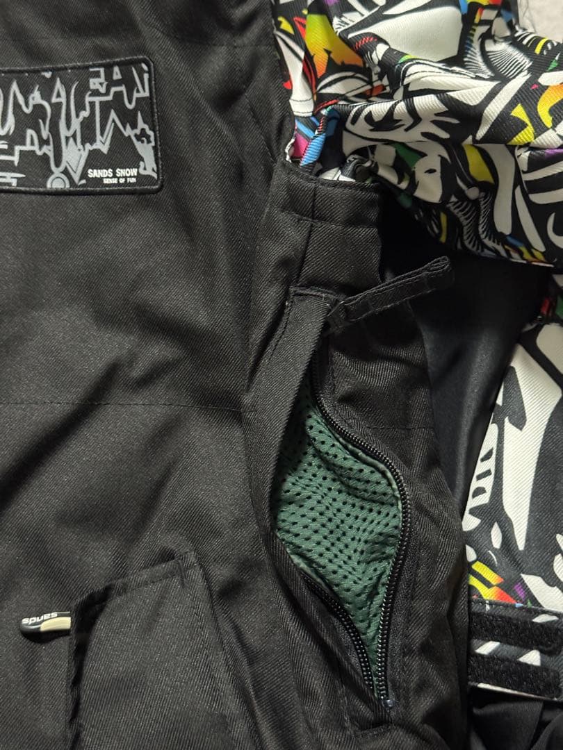 メンズ　スノボウェア　上下セットSANDS