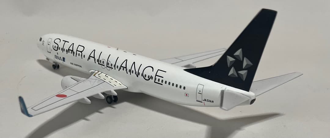 航空機・ヘリコプター ANA B737-800 JA51AN STAR ALLIANCE