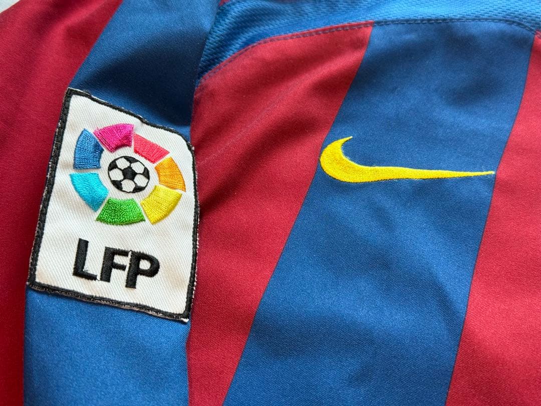 希少！ 05-06胸スポンサーなし NIKE FCバルセロナ ユニフォーム　長袖