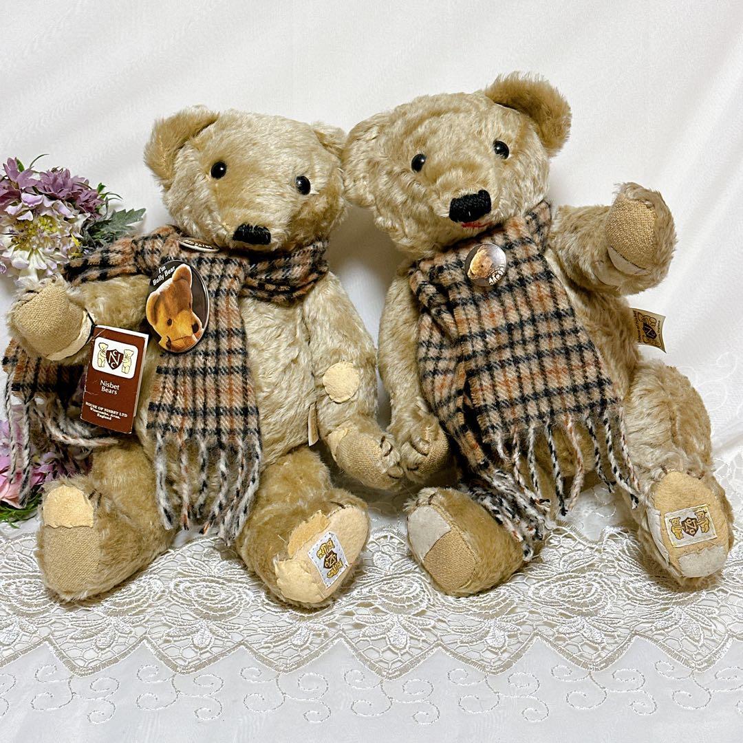 Pandra 様❤️レア❤️タグ付き‼️ハウスオブニスベット　ビンテージテディベア