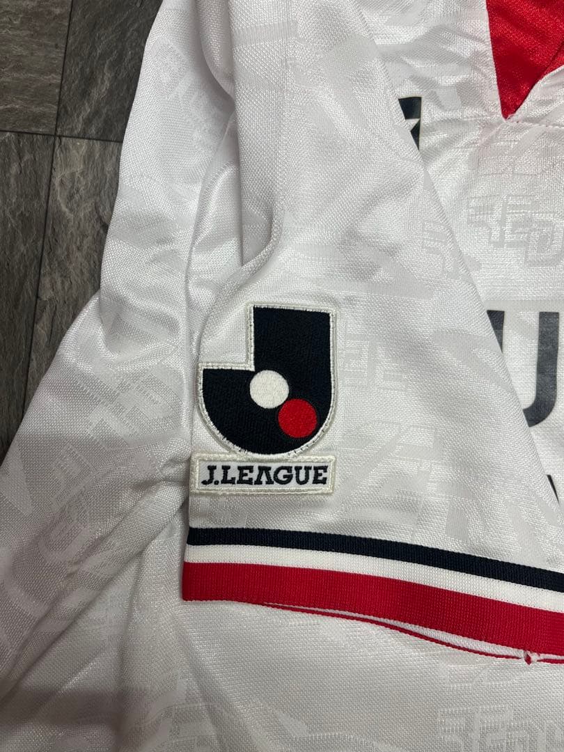 0201-2【レア】浦和レッズ 1995/1996 アウェ半袖 ユニフォーム L