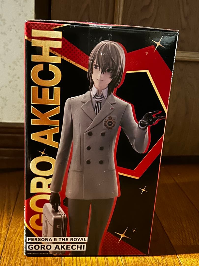 ペルソナ5 一番くじ B賞 明智吾郎 フィギュア 新品未開封 ＋下位賞タオル