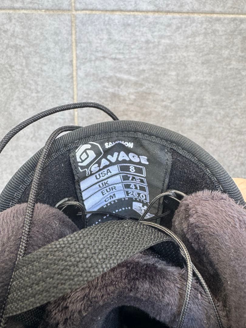 SALOMON ブーツ SAVAGE 26.0cm サロモン