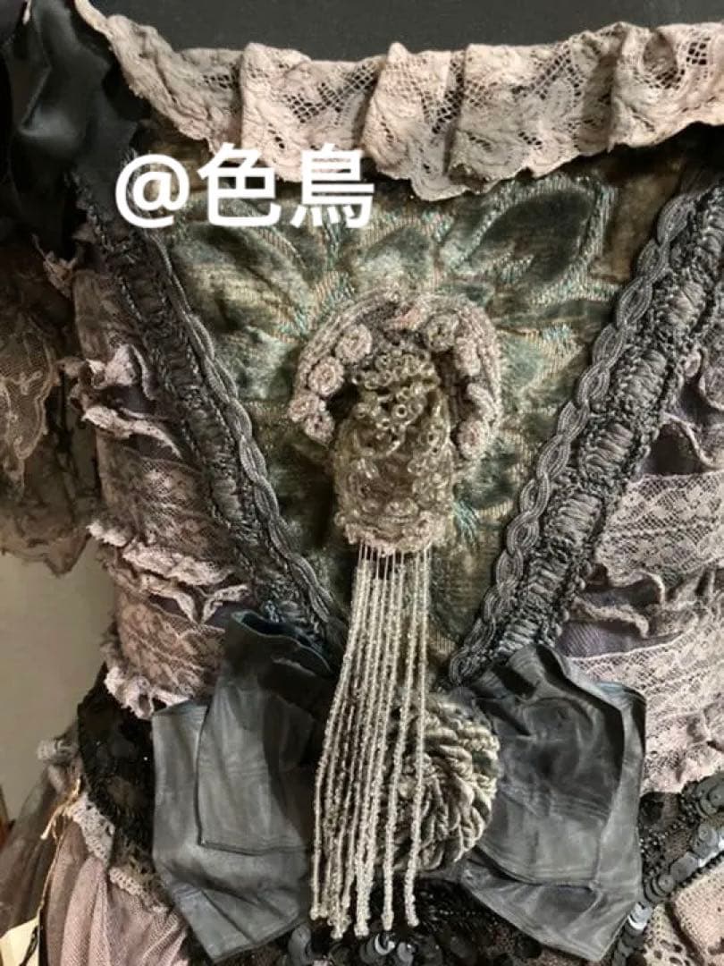 サザビーズオークション 100万円落札品 中世アンティークドレス トルソー付