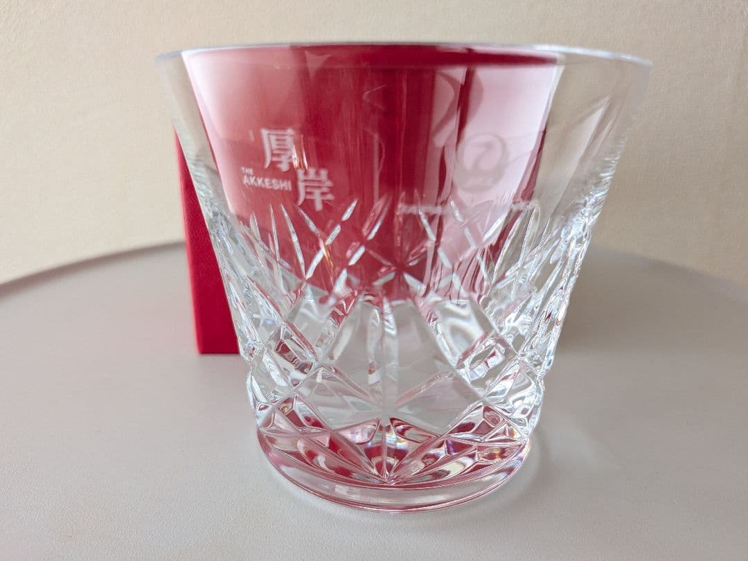 【JAL機内販売限定】厚岸ウイスキー「白露」＆ JAL限定バカラタンブラーセット