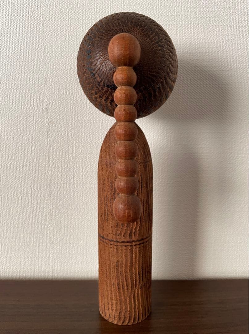 ペア 石原 日出男 Hideo 創作 こけし 可愛い レトロ kokeshi