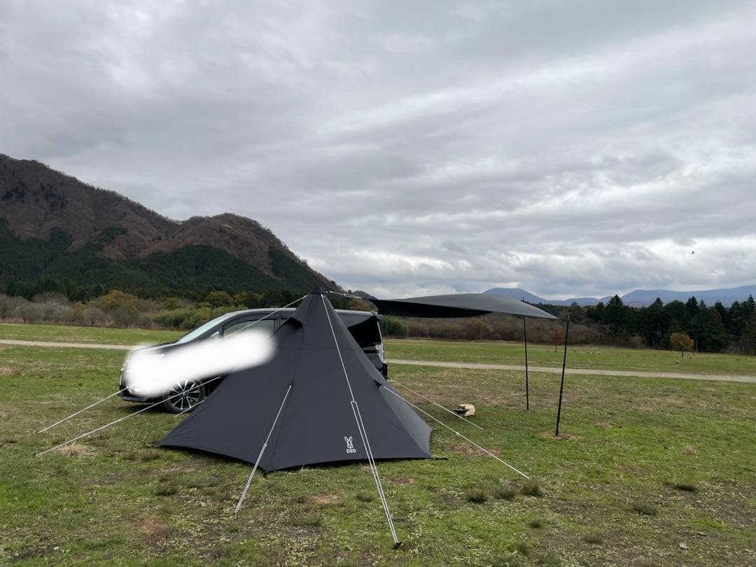 DOD ONE POLE (M) ブラック キャンプテント