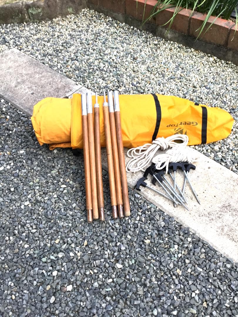 ６０年前の昭和レトロ三角テント２人用