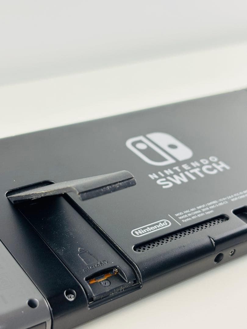 美品 ニンテンドー スイッチ グレー 本体 swich 完備品