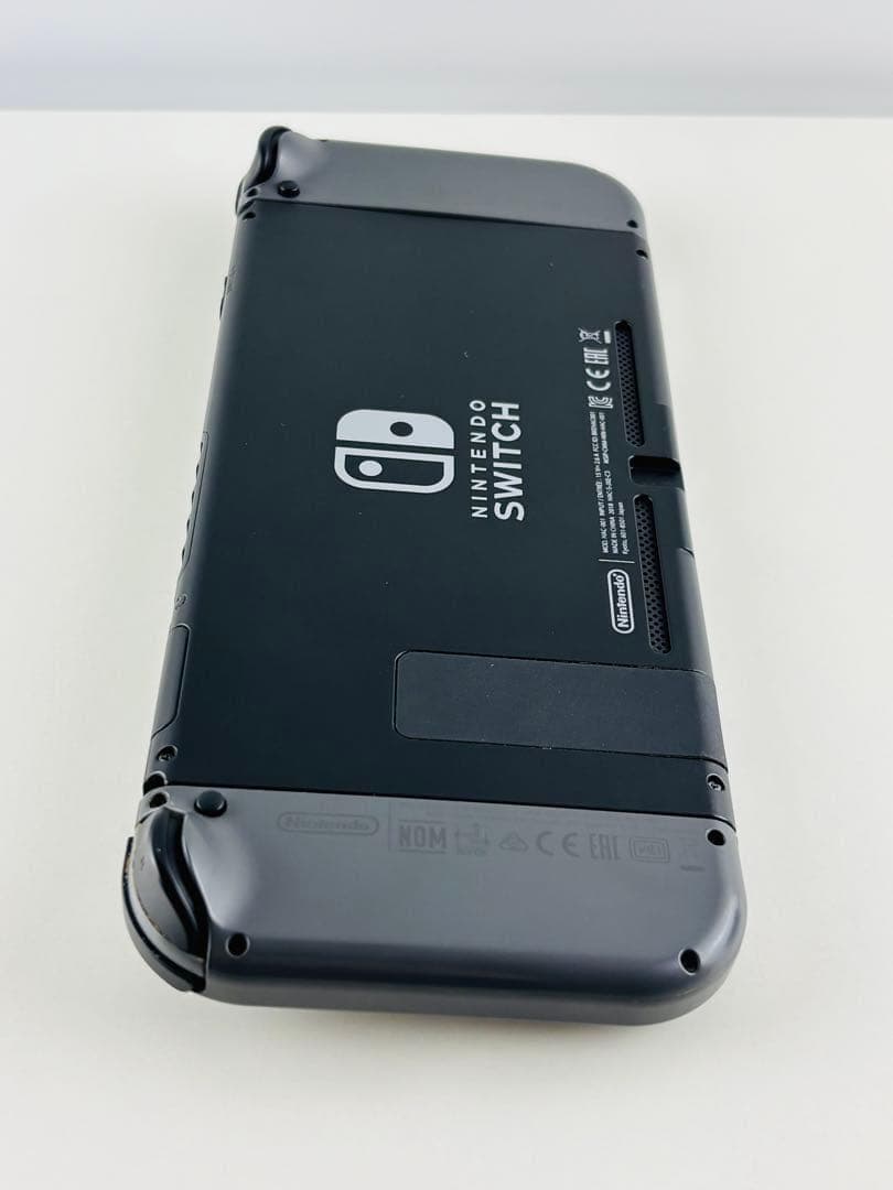 美品 ニンテンドー スイッチ グレー 本体 swich 完備品