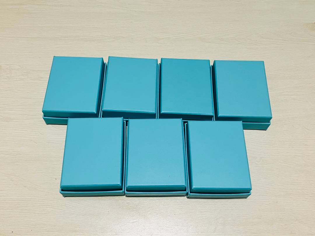 Tiffany & Co. アクセサリー空箱　ギフトボックス 7個セット　現行品