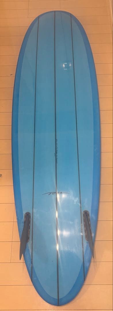YUサーフボード　RUシェイプ　6.10 3ストリンガー ツインフィン