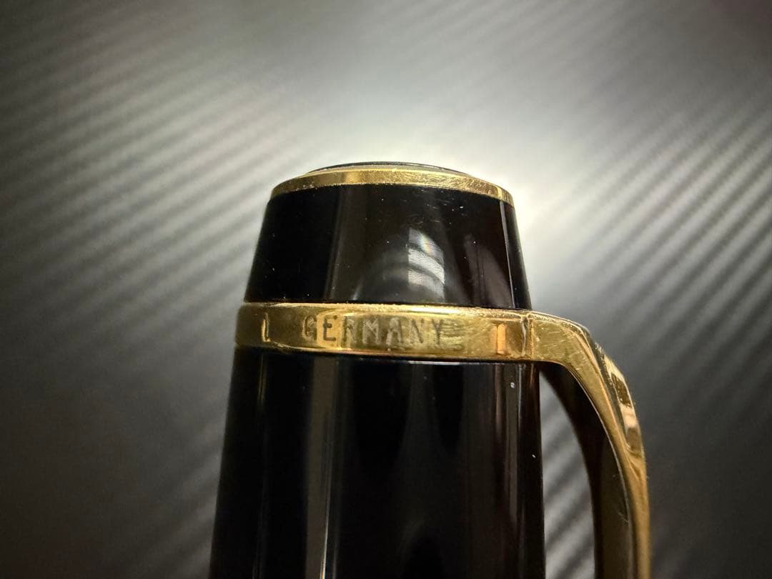 美品 モンブラン ボエム ヴェール 万年筆 BB 極太字