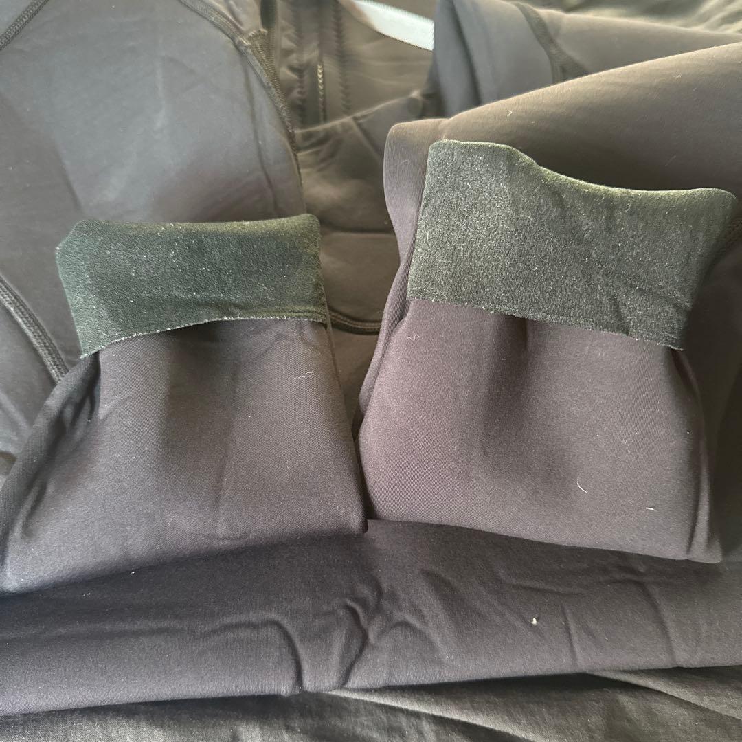 【超美品】patagonia ブラック ロングジョン サイズXL