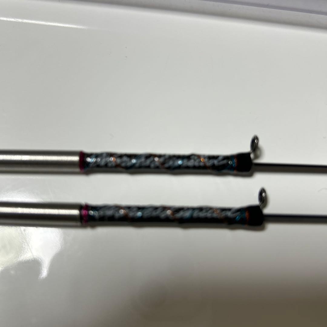 VARIVAS 299延長ワカサギ竿 2本セット 収納ケース付き