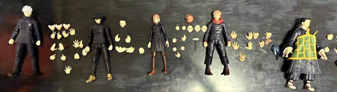 S.H.Figuarts 呪術廻戦セット　※箱なし、欠品、一部破損あり