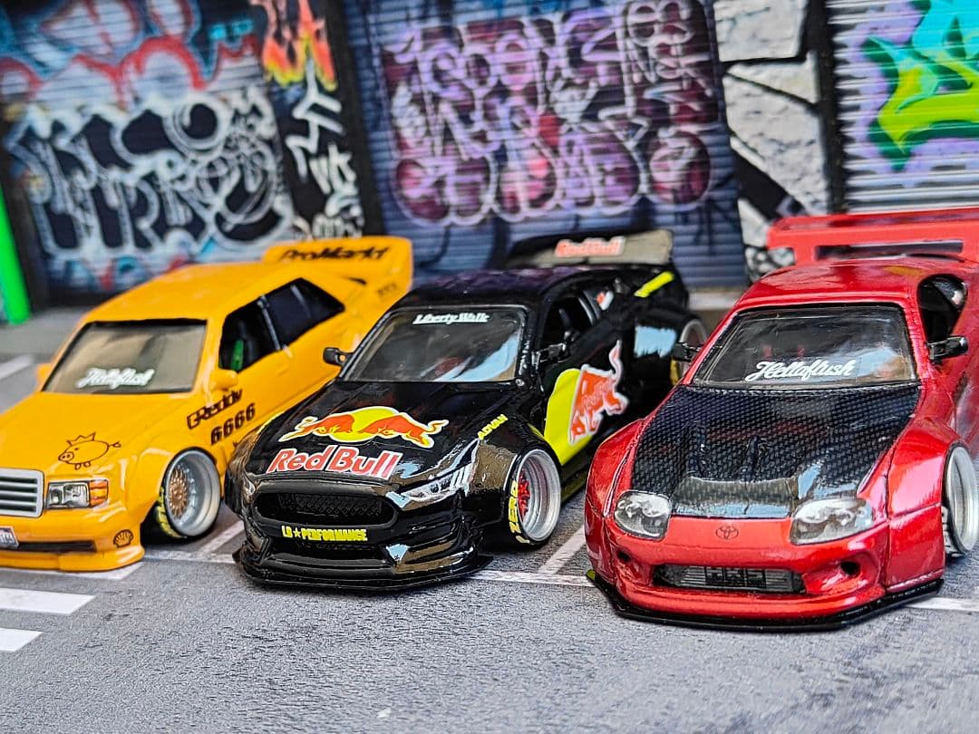 ホットウィールカスタム メルセデスベンツ 500e ロケバニ 深リム☆トミカ改造