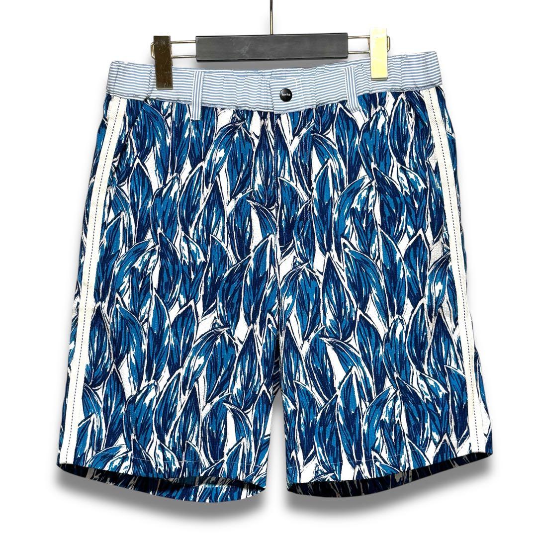 tovho トヴホ リーフ PT シャツ ショート パンツ セットアップ ゴルフ