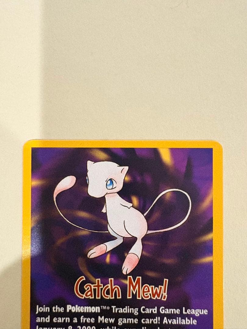 【詳細は説明欄に！】 ミュウ mew ポケモンカード 英語版プロモ2種