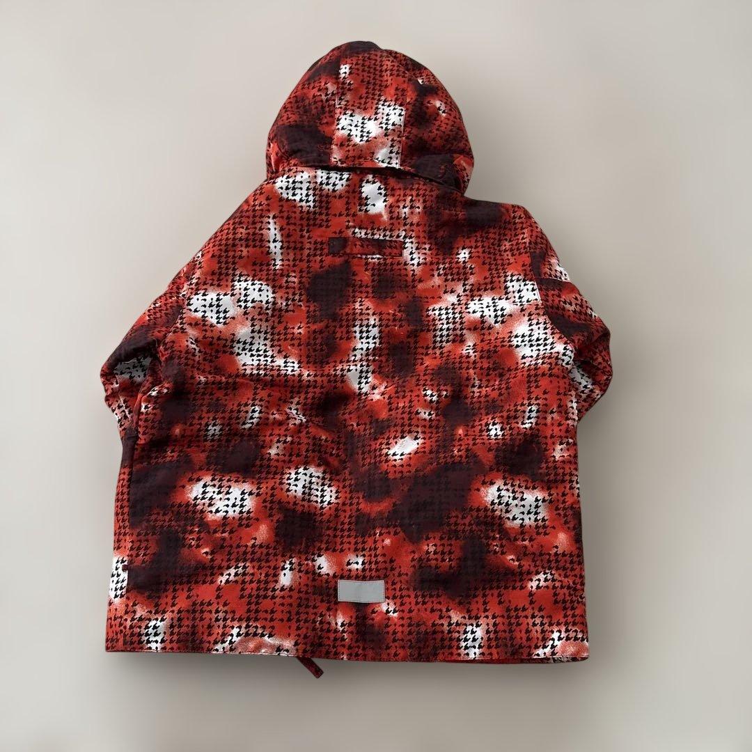 子ども用スキーウェア 赤黒迷彩　FABLICE