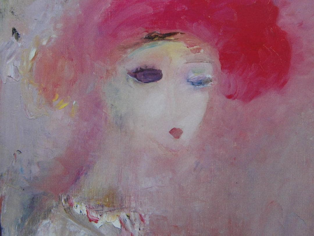 織田 広喜、「踊り子」、希少画集・額装画、日本製・新品額縁にて額装致します