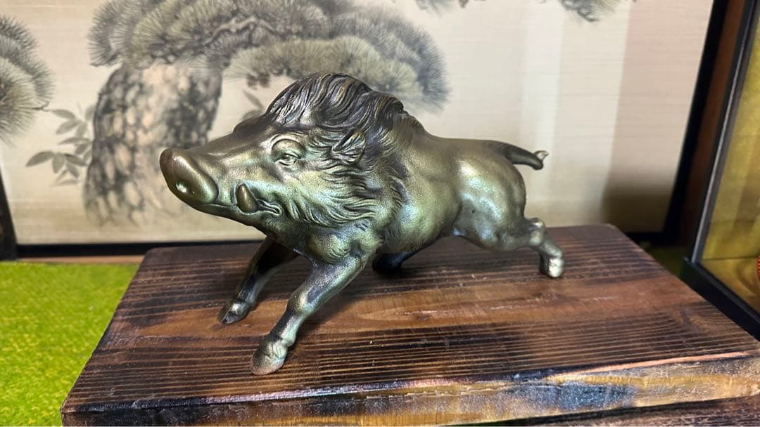 干支・亥(猪)の/高岡銅器の縁起物