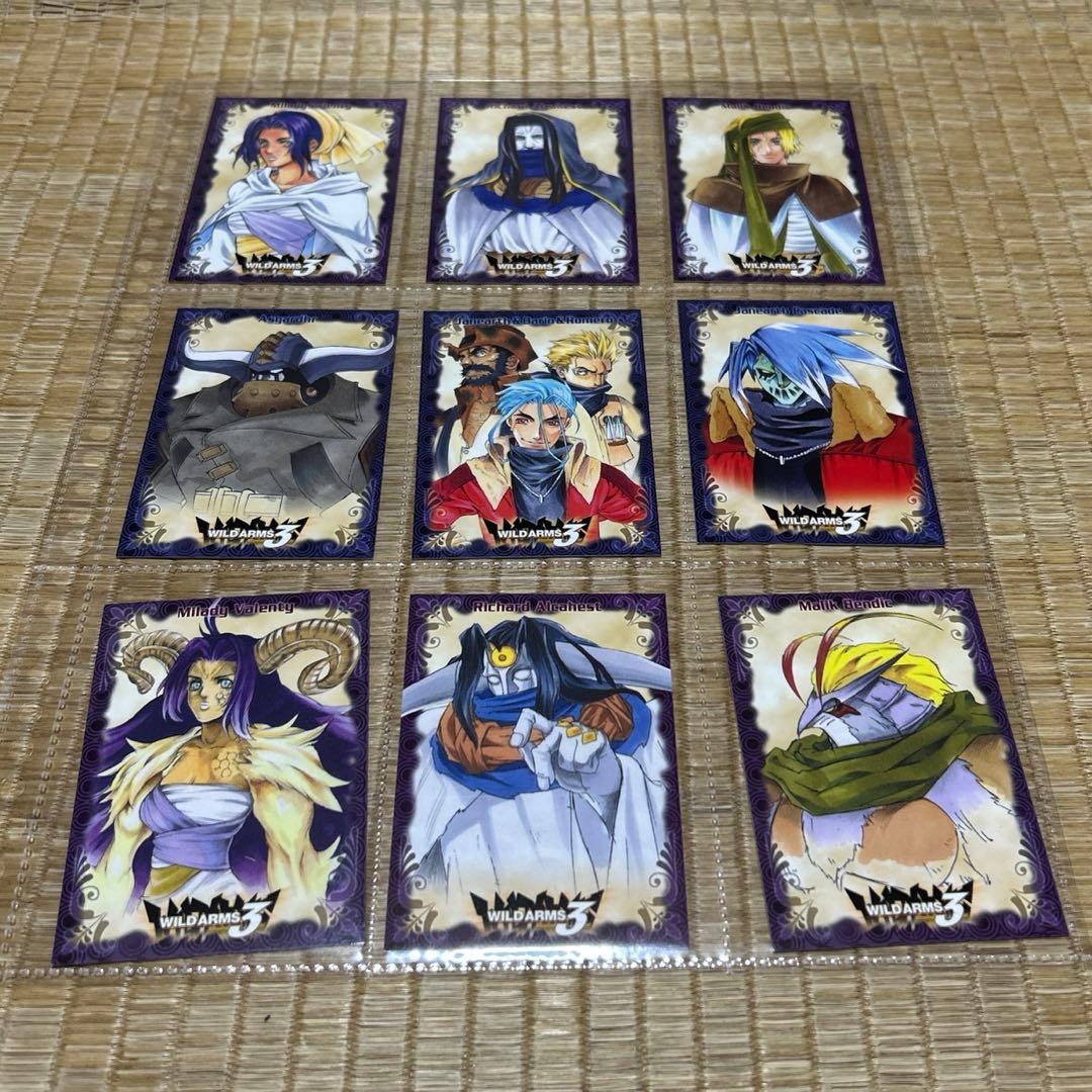 ワイルドアームズ 3 WILDARMSトレーディングカード 94枚