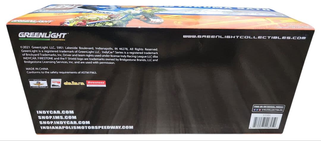 グリーンライト 1/18 2020年 インディ500優勝 佐藤琢磨