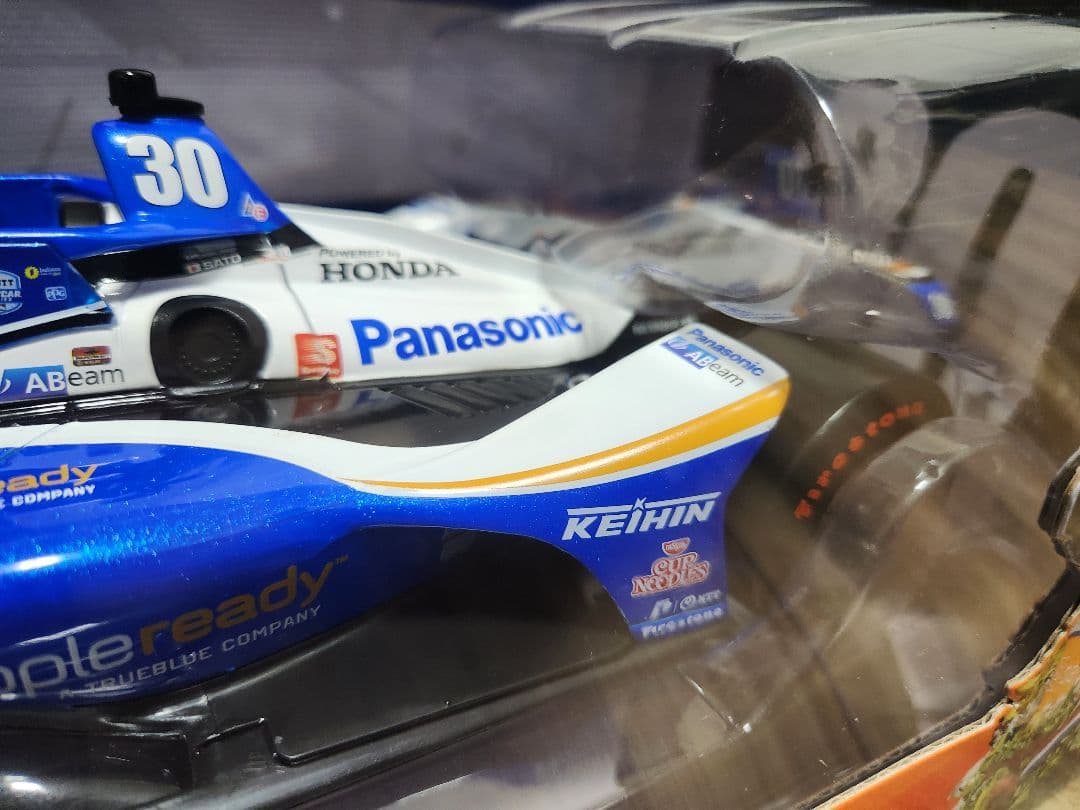 グリーンライト 1/18 2020年 インディ500優勝 佐藤琢磨