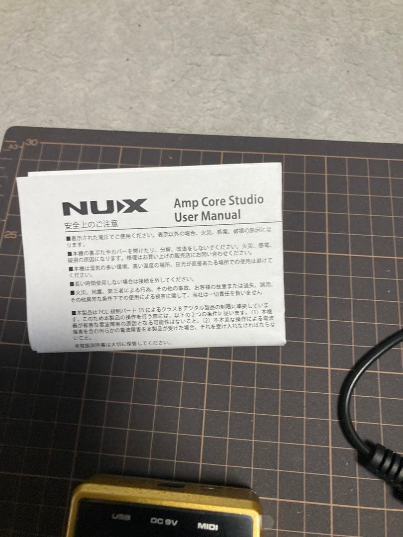 NUX AMP CORE STUDIO ギターエフェクター