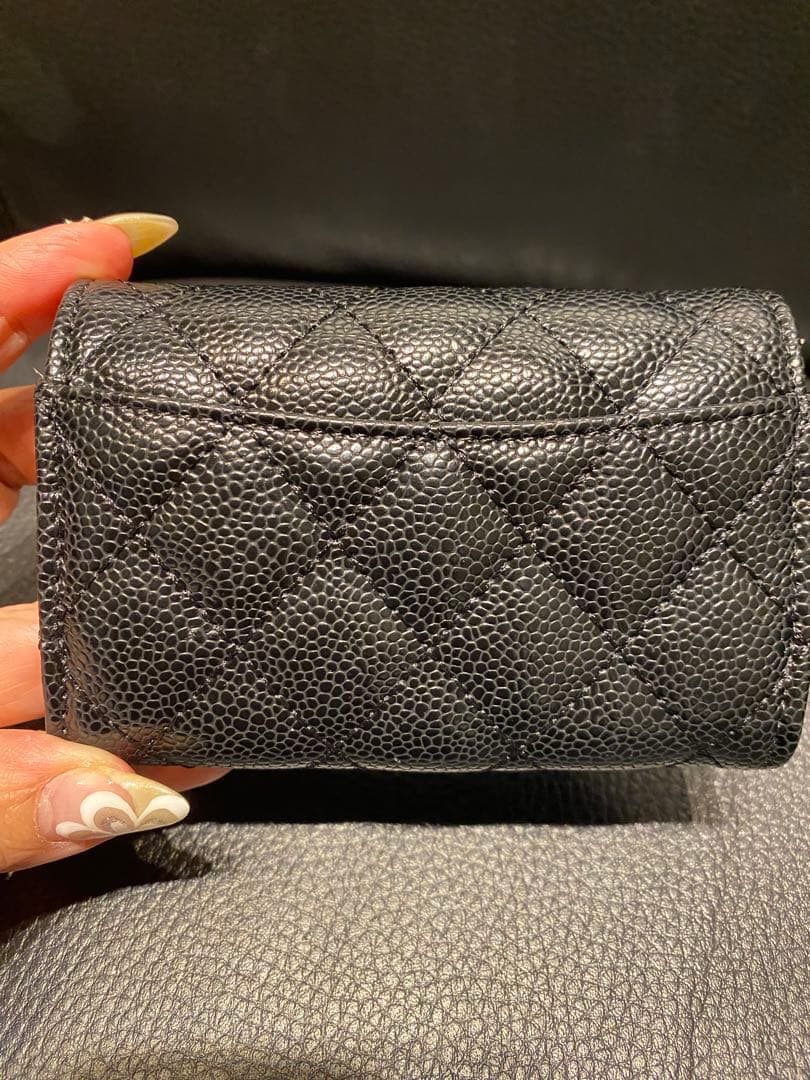 CHANELケース ブラック シルバー ノベルティ