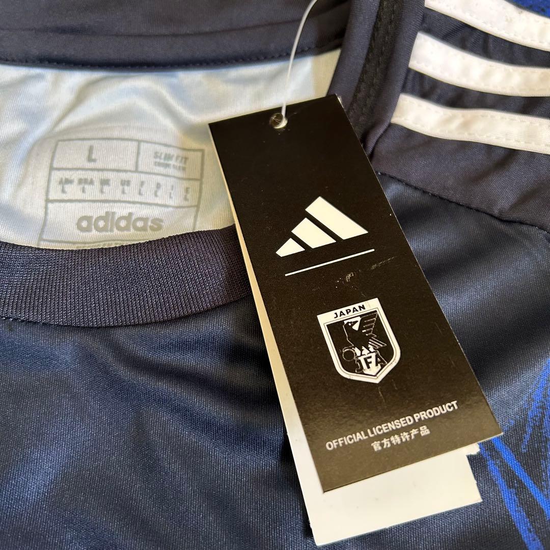 アディダス サッカー日本代表 2024 ホームユニフォーム Y-3青い炎デザイン