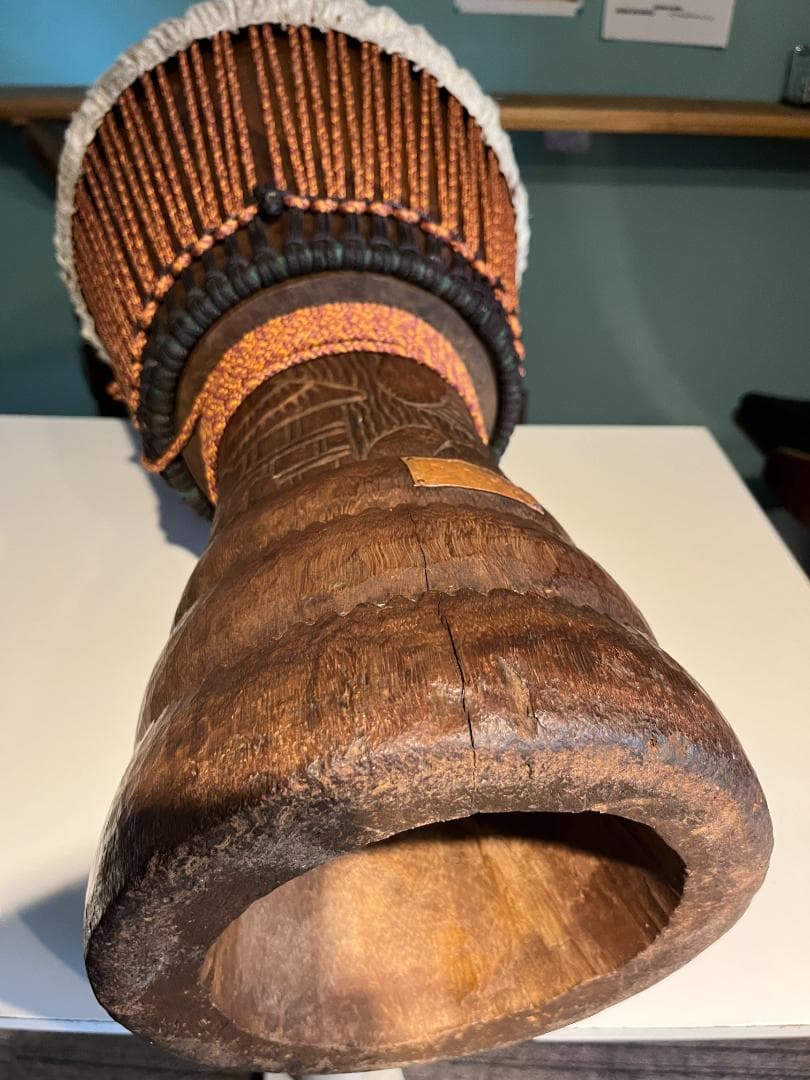 ジェンベ、ジャンベ、Djembe,DOMAカスタム、コートジボワール胴