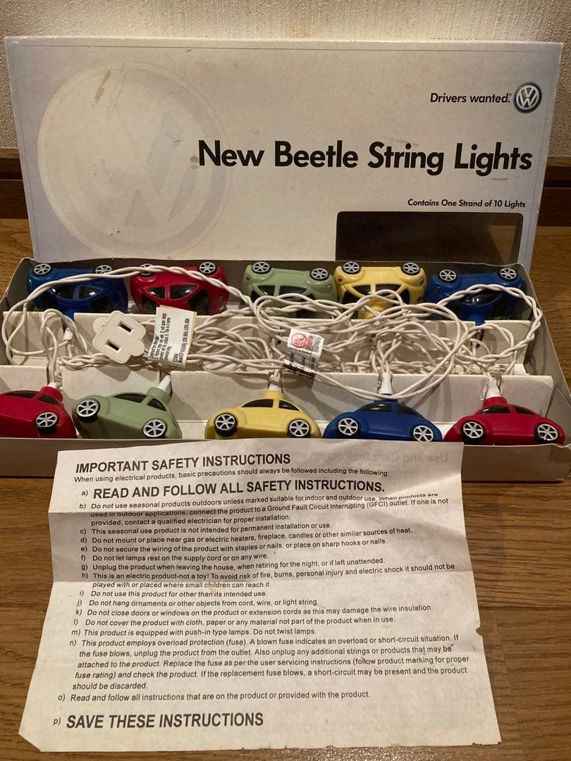 激レア！フォルクスワーゲン　イルミネーション　ストリング　ライト　照明