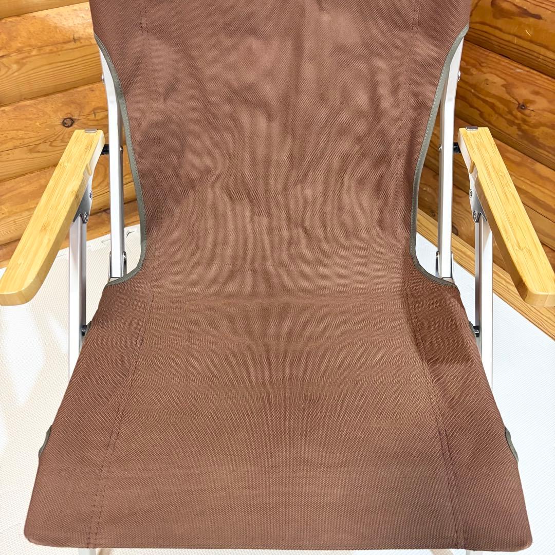 【美品】 peak スノーピーク ローチェア30 ブラウン
