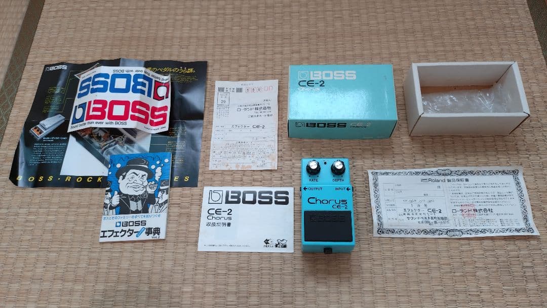 【動作確認済】BOSS Chorus CE-2 ギターエフェクター
