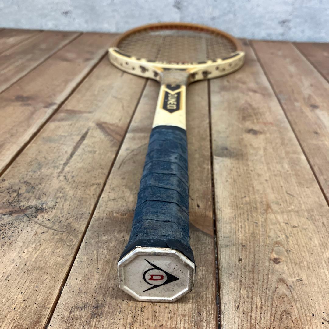 ビンテージ 当時物 70年代 旧ダンロップ D-Line 101 テニスラケット