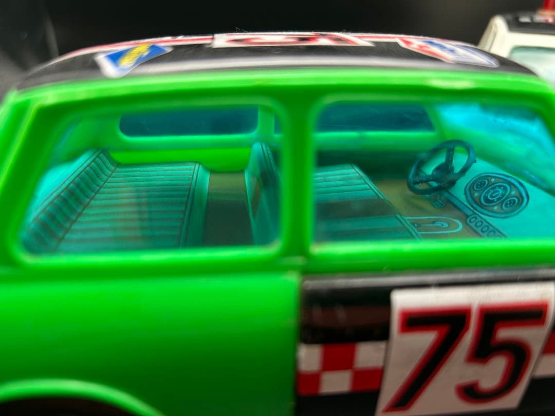 日本製 DAIYA ブリキ　ミニクーパー　警視庁ミニパト　ヴィンテージミニカー