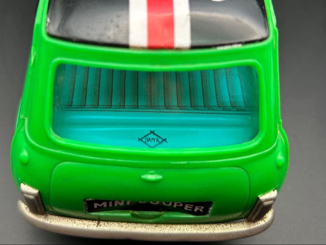 日本製 DAIYA ブリキ　ミニクーパー　警視庁ミニパト　ヴィンテージミニカー